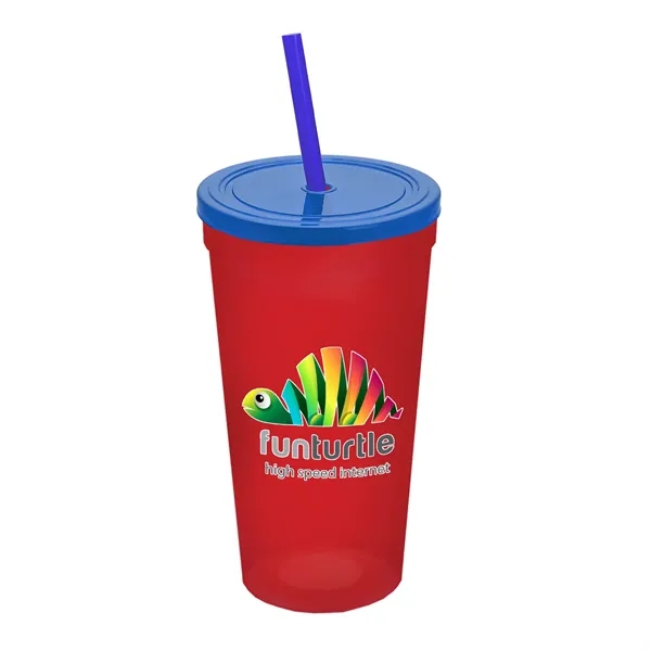 Translucent Red color option for Garyline® Sport Sipper Cup   24 Oz.