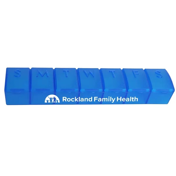 White color option for Garyline® Jumbo 7 Day Pill Case