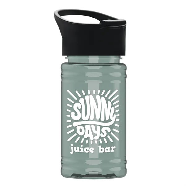 Glacier Blue color option for Garyline® Mini Rpet Bottle With Pop Up Lid   16 Oz.