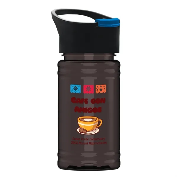 Smoke color option for Garyline® Mini Rpet Bottle With Pop Up Lid   16 Oz.