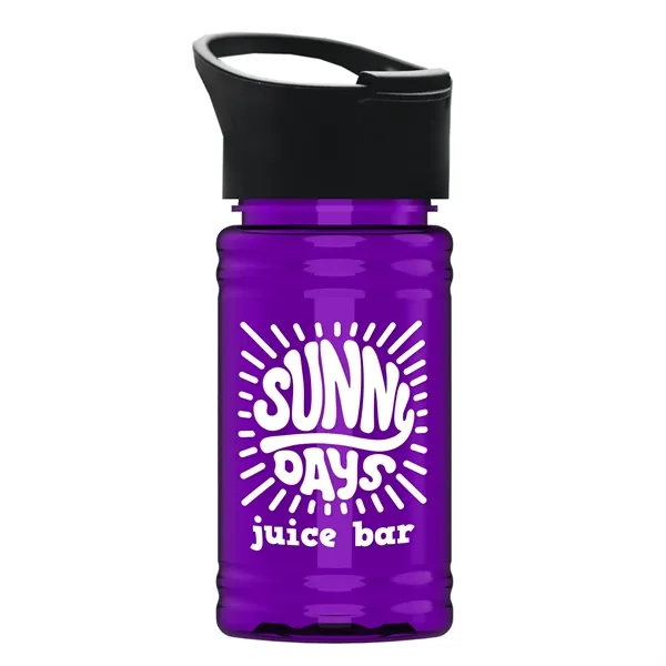 Translucent Violet color option for Garyline® Mini Rpet Bottle With Pop Up Lid   16 Oz.