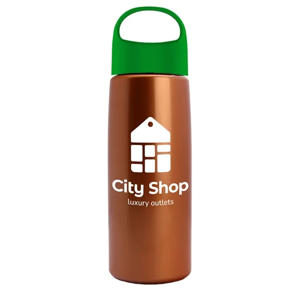 Metallic Copper color option for Garyline® Flair Tritan® Metallike Bottle With Oval Crest ...