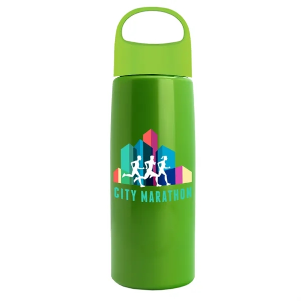 Metallic Lime Green color option for Garyline® Flair Tritan® Metallike Bottle With Oval Crest ...