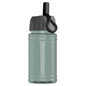Photo of Garyline® Mini Rpet Bottle With Ring Straw Lid   16 Oz.