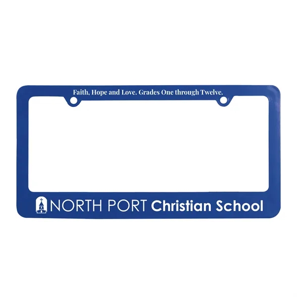 Royal Blue color option for Garyline® Classic License Plate Frame With 2 Holes