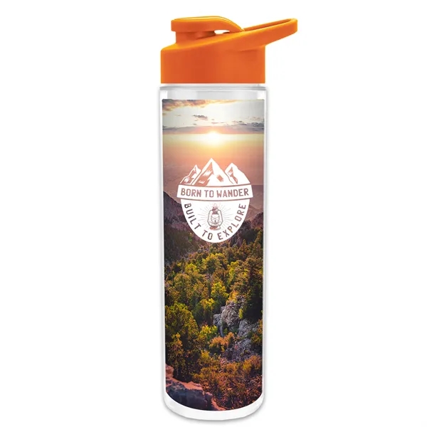 Orange color option for Garyline® Chiller Insulated Bottle With Drink Thru Lid An...