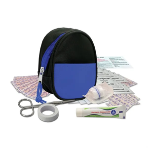 Photo of Garyline® Oval Zip Pouch First Aid Kit   44 Piece Kit