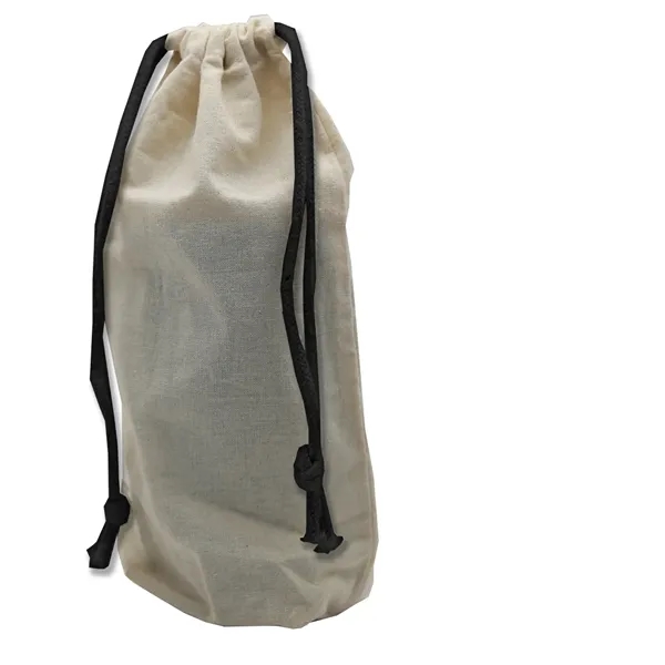 Natural color option for Garyline® Explore Tumbler With Slider Lid In A Cotton Bag...