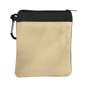 Photo of Garyline® Canvas Zipper Pouch With Carabiner