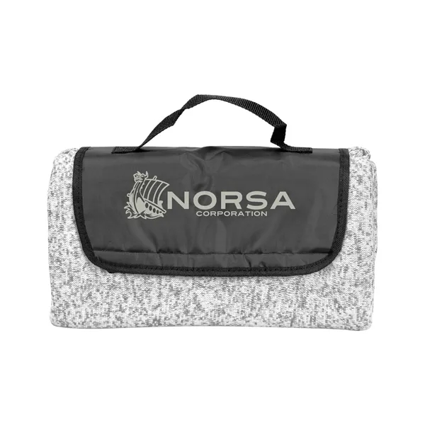 Gray color option for Heathered Fold Up Blanket