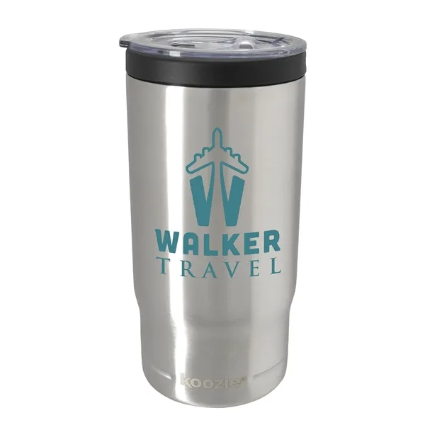 Silver color option for Koozie® Triple Vacuum Tumbler   16 Oz.