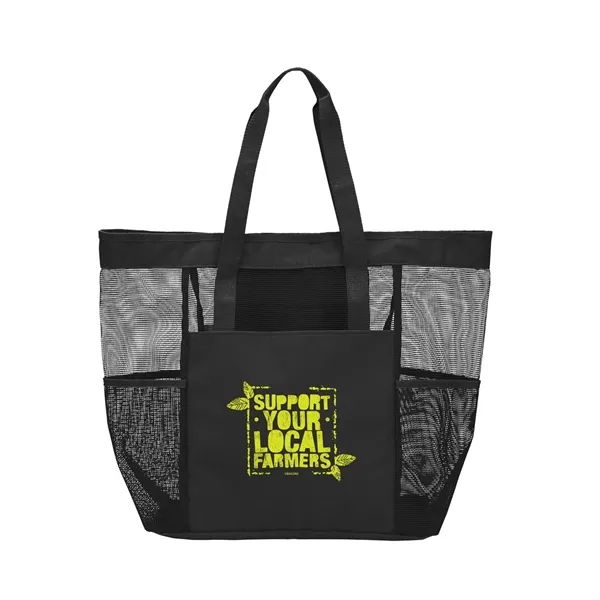 Black color option for Large Mesh Tote