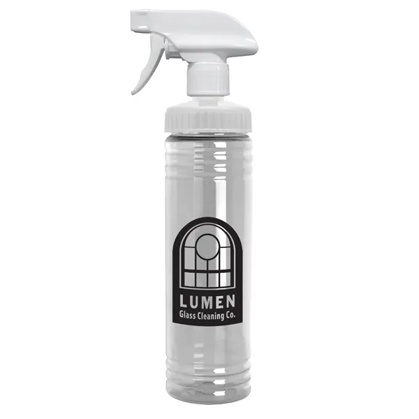 Clear color option for Garyline® Transparent Spray Bottle   24 Oz.
