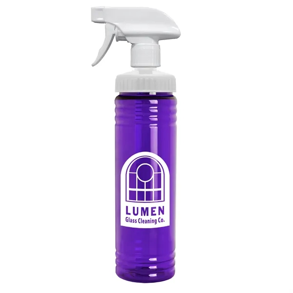 Translucent Violet color option for Garyline® Transparent Spray Bottle   24 Oz.