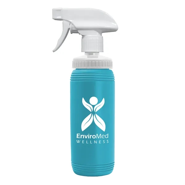 Cyan color option for Garyline® Pint Spray Bottle   16 Oz.