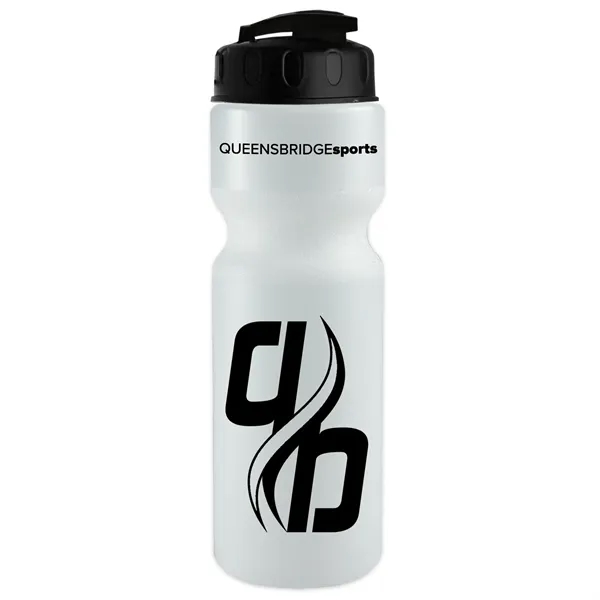 Frost color option for Garyline® Journey Bike Bottle With Flip Top Lid   28 Oz.