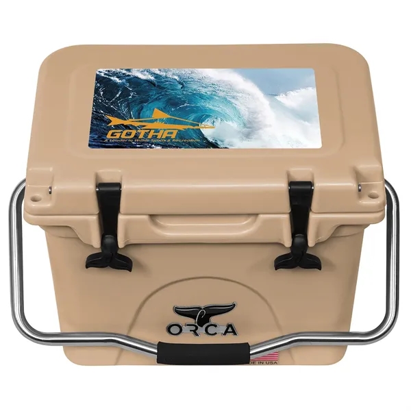 Tan color option for Orca™ 20 Quart Cooler