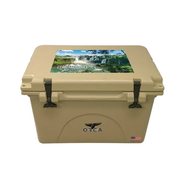 Tan color option for Orca™ 40 Quart Cooler