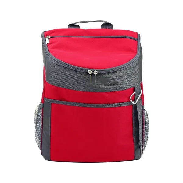 Red color option for 28 Can Backpack Cooler