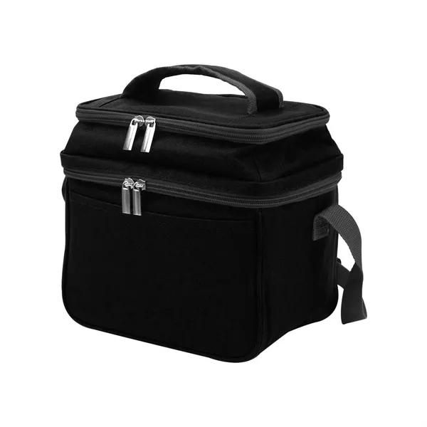 Black color option for Dual Compartment 6 Can Cooler