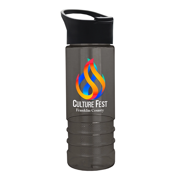 Smoke color option for Salute2   24 Oz. Bottle With Pop Up Sip Lid   Digital