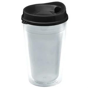 Photo of Garyline® Transparent Tumbler With Sip Lid   16 Oz.