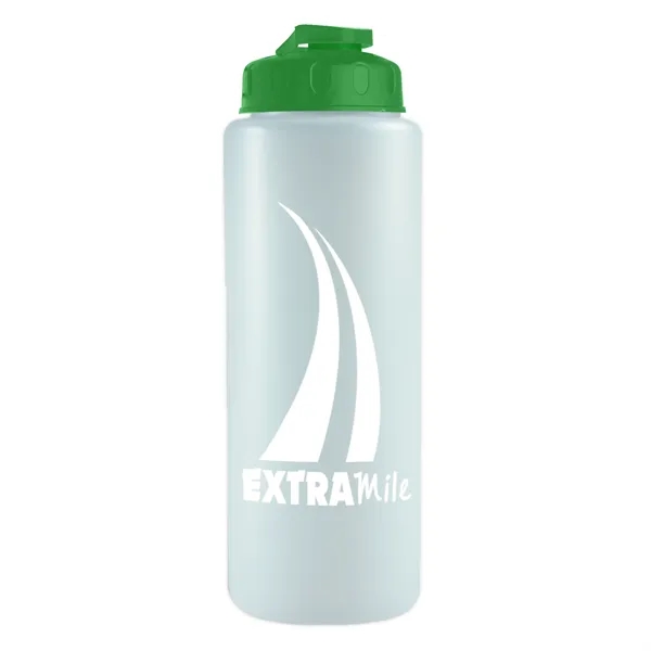 Frost color option for Garyline® Quart Sport Bottle With Flip Lid   32 Oz.