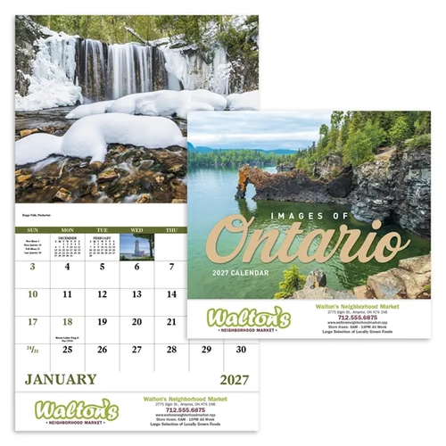 Photo of Good Value™ Images Of Ontario   Stapled Calendar