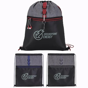 Photo of Stand Alone Drawstring Backpack