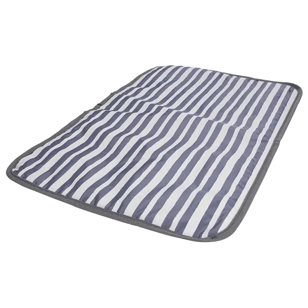 Gray color option for Atchison® Stripe Diaper Tote Pack