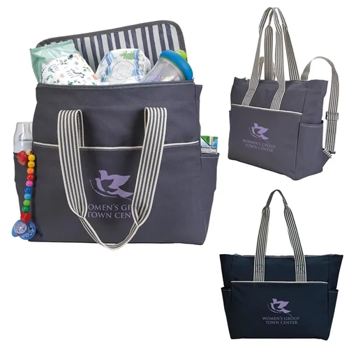 Main photo of Atchison® Stripe Diaper Tote Pack