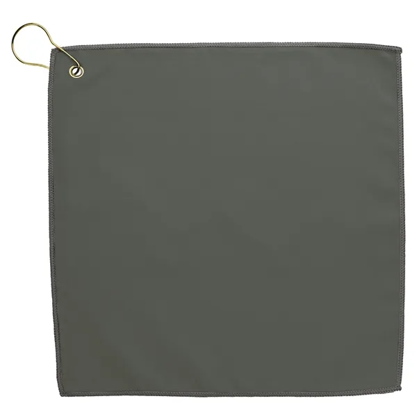Gray color option for Good Value™ Rpet Double Layer Golf Towel