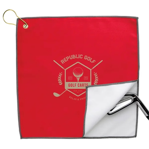 Photo of Good Value™ Rpet Double Layer Golf Towel