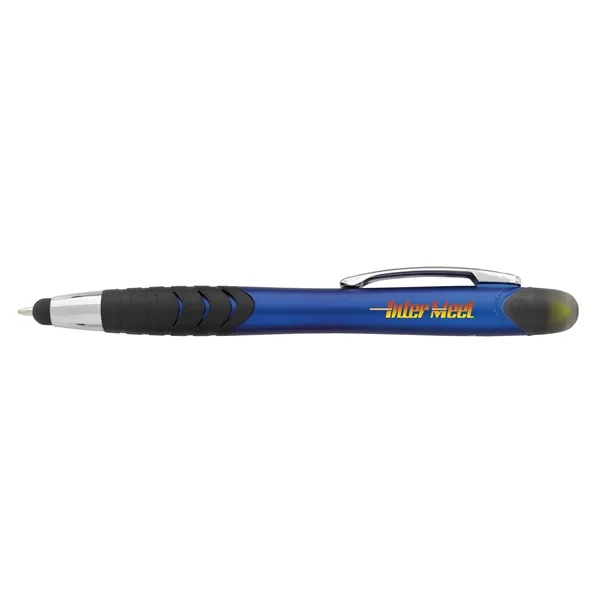 Blue color option for Souvenir® Jalan Highlighter Stylus Pen Combo