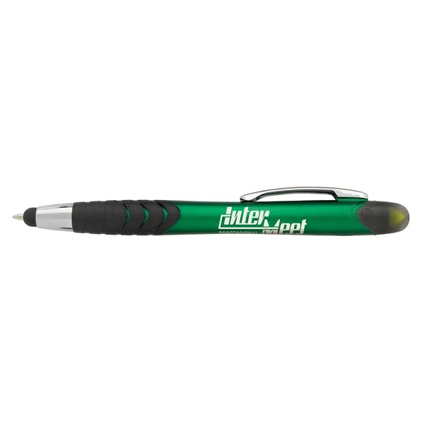 Green color option for Souvenir® Jalan Highlighter Stylus Pen Combo