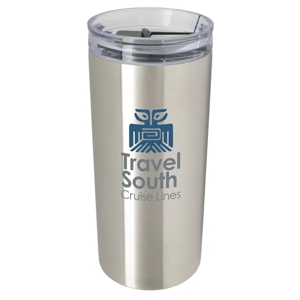 Silver color option for Good Value™ Esther Vacuum Tumbler   18 Oz.