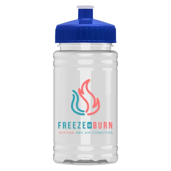 Royal Blue color option for Garyline® Mini Bottle With Push Pull Lid   16 Oz.