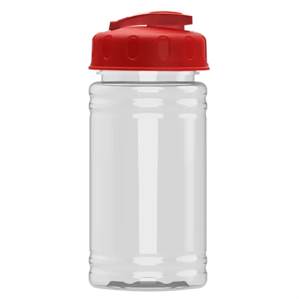 Red color option for Garyline® Mini Bottle With Flip Top Lid   16 Oz.