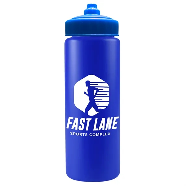 Royal Blue color option for Garyline® Quart Sport Bottle With Valve Lid   32 Oz.