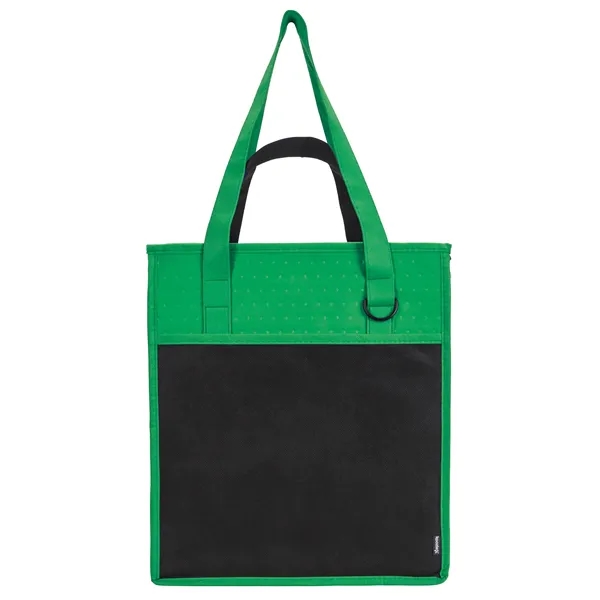 Green color option for Koozie® Insulated Supermarket Tote