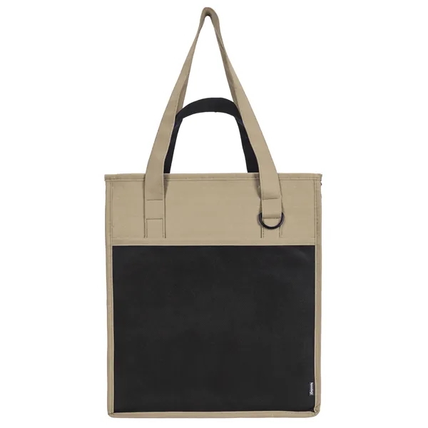 Tan color option for Koozie® Insulated Supermarket Tote