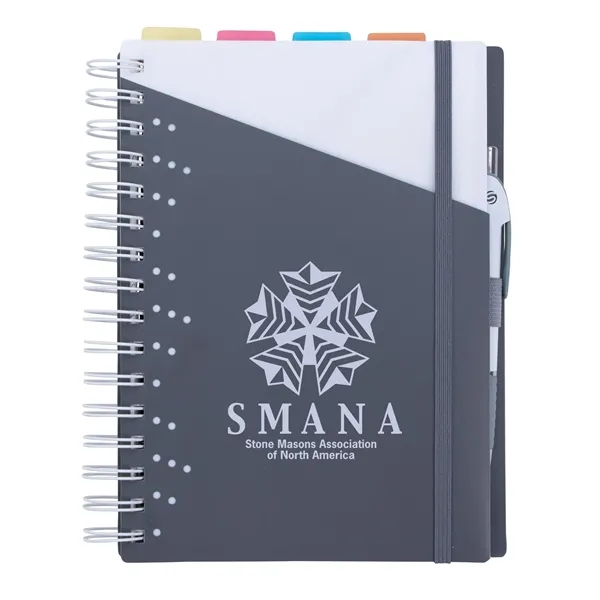 Gray color option for Souvenir® Notebook With Pen