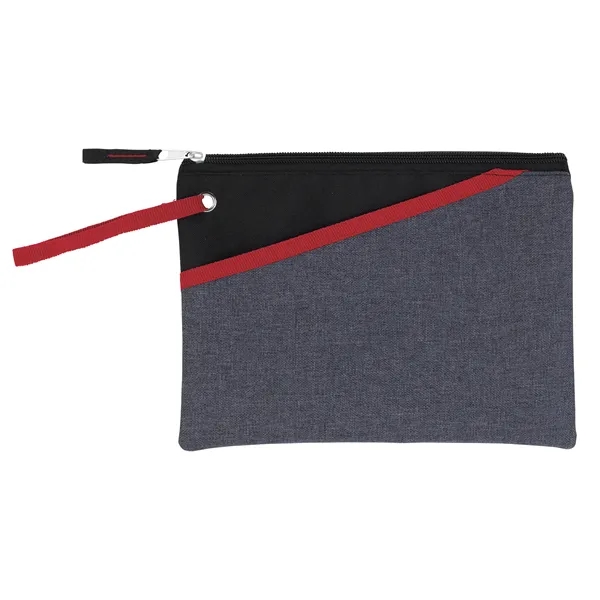Red color option for Good Value™ Rpet Two Tone Pouch
