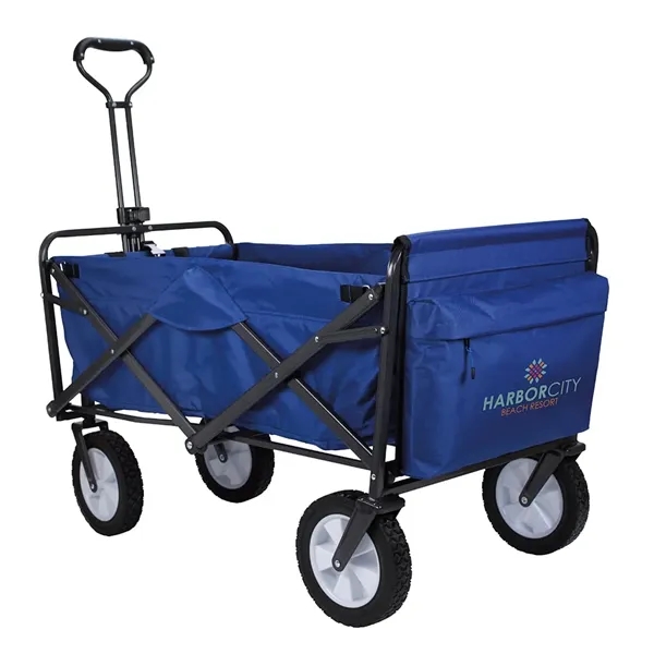 Blue color option for Koozie® Collapsible Folding Wagon