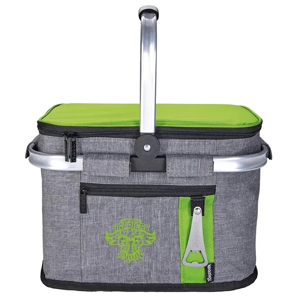 Lime Green color option for Koozie® Collapsible Picnic Basket