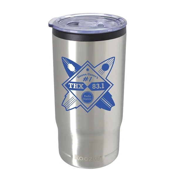 Silver color option for Koozie® Slim Triple Vacuum Tumbler   15 Oz.