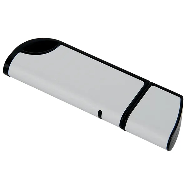 Black color option for Universal Source® 1 Gb Slanted Usb 2.0 Flash Drive