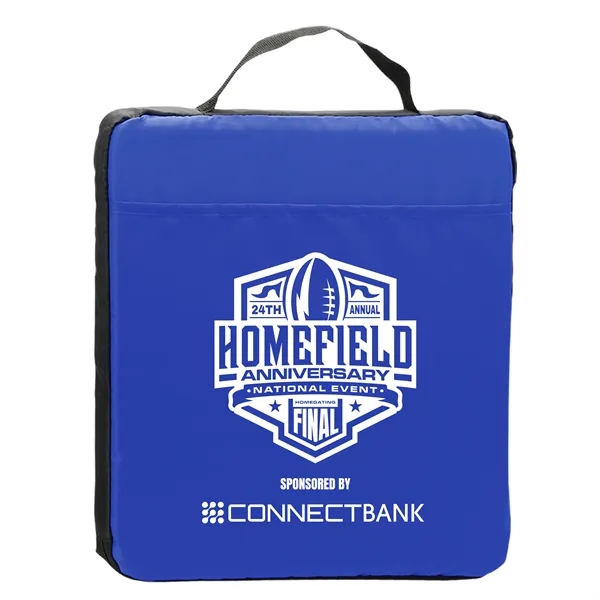 Royal Blue color option for Garyline® 13.5" Fabric Stadium Cushion With Pocket