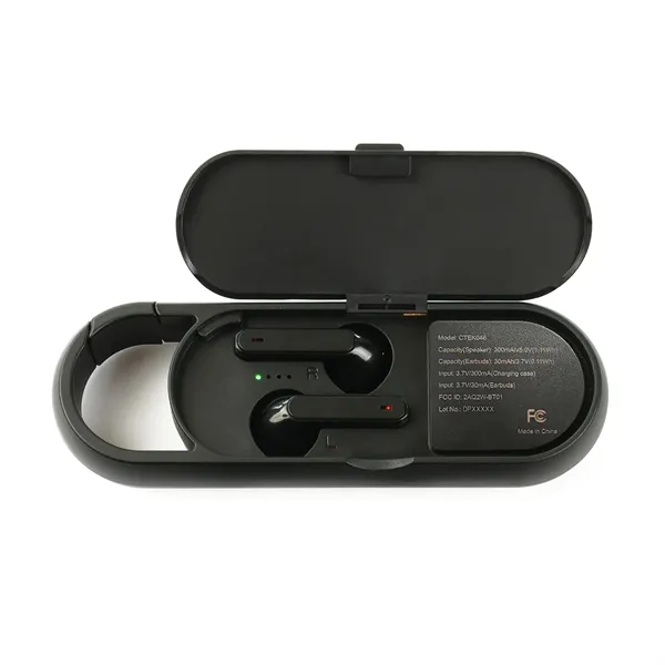 Black color option for Sync Truly Wireless Earbuds And Bluetooth® Speaker Set