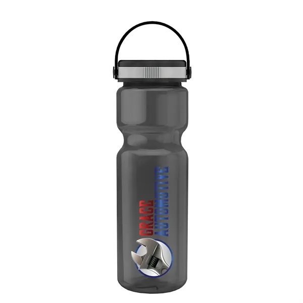 Smoke color option for Garyline® Champ Bottle With Grip Lid   28 Oz.